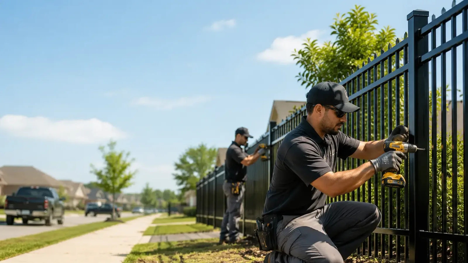 Metal Fence Installation in Elgin, OH